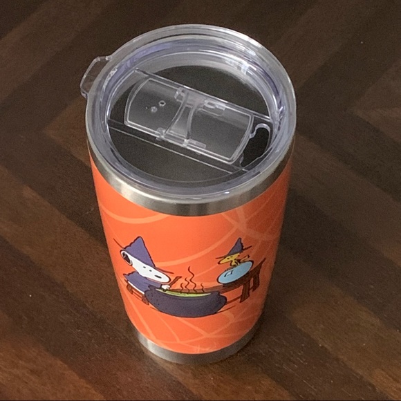 Peanuts Snoopy & Woodstock Witches Potion Insulated Halloween Travel Tumbler - Picture 4 of 6